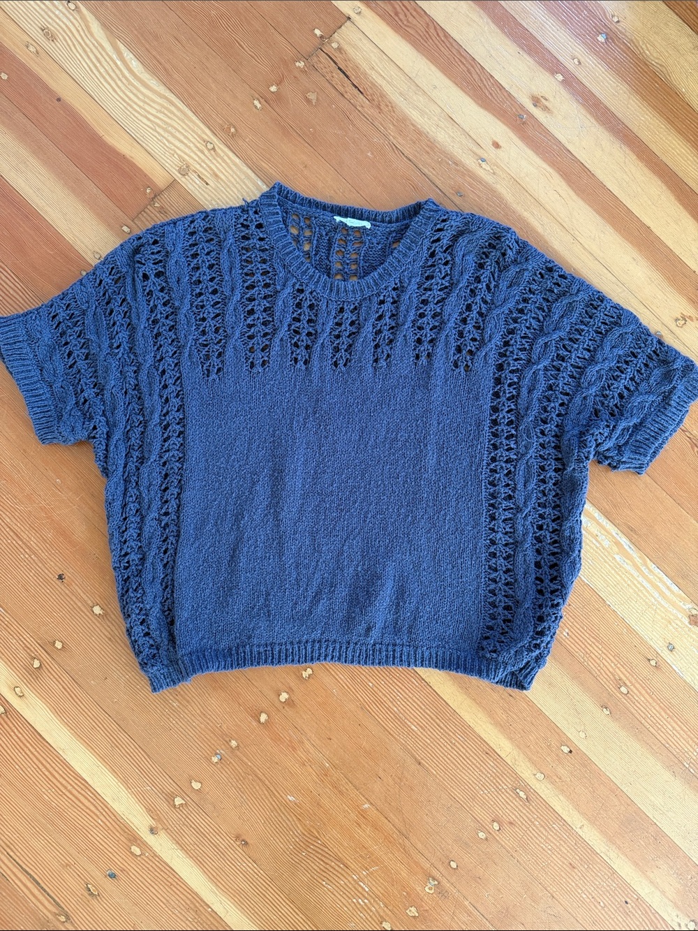 Splendid Oversized Short Sleeve Sweater XL